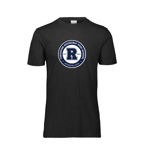 [FTSCUBBK-AS-LOGO3] Decker Men's Tri-Blend T-Shirt - Short Sleeve (Adult S, Black, Logo 3)