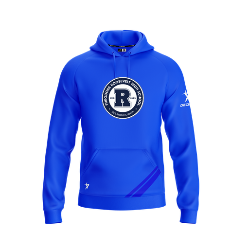 [FOLHSMRY-YXS-LOGO3] Decker Summit Hoodie (Youth XS, Royal, Logo 3)