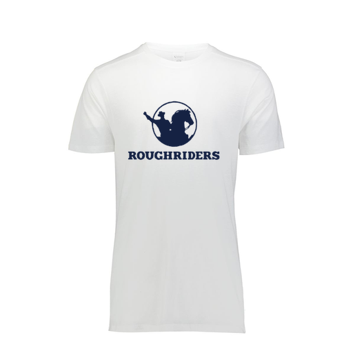 [FTSCUBWH-AS-LOGO1] Decker Men's Tri-Blend T-Shirt - Short Sleeve (Adult S, White, Logo 1)