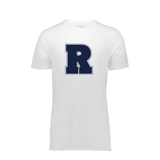 [FTSCUBWH-AS-LOGO2] Decker Men's Tri-Blend T-Shirt - Short Sleeve (Adult S, White, Logo 2)