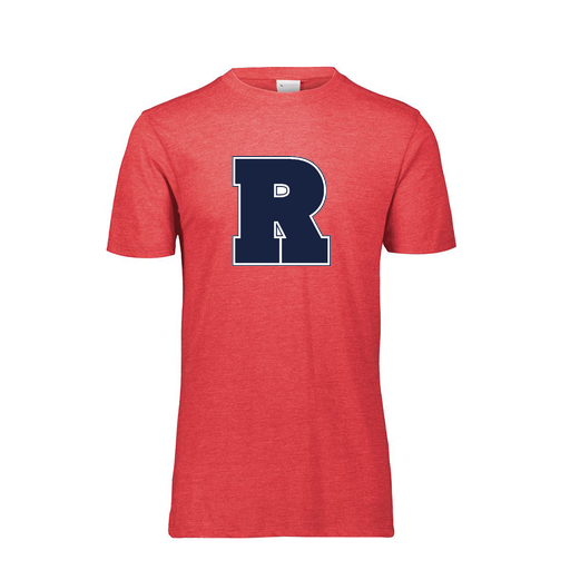 [FTSCUBRD-AS-LOGO2] Decker Men's Tri-Blend T-Shirt - Short Sleeve (Adult S, Red, Logo 2)