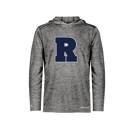 [FOLHCGBK-AS-LOGO2] Decker Men's Charge Hoodie (Adult S, Black, Logo 2)