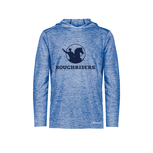 [FOLHCGRY-AS-LOGO1] Decker Men's Charge Hoodie (Adult S, Royal, Logo 1)