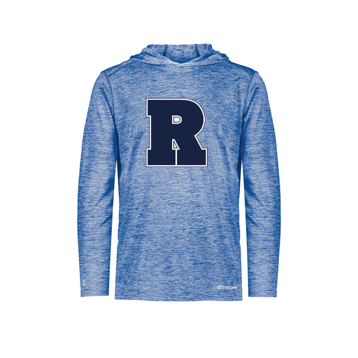 [FOLHCGRY-AS-LOGO2] Decker Men's Charge Hoodie (Adult S, Royal, Logo 2)