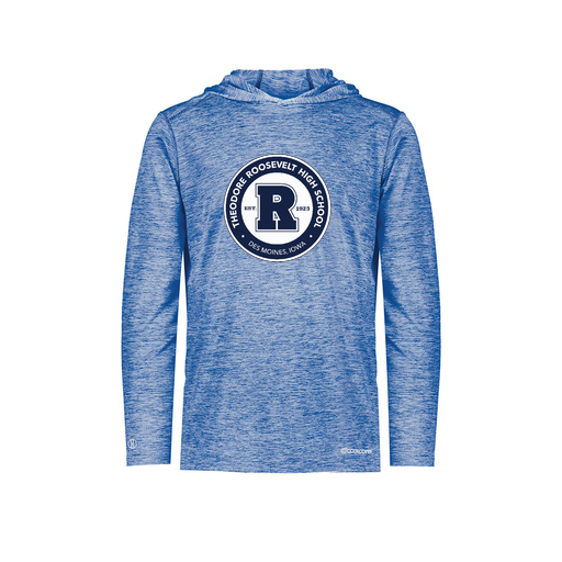 [FOLHCGRY-AS-LOGO3] Decker Men's Charge Hoodie (Adult S, Royal, Logo 3)