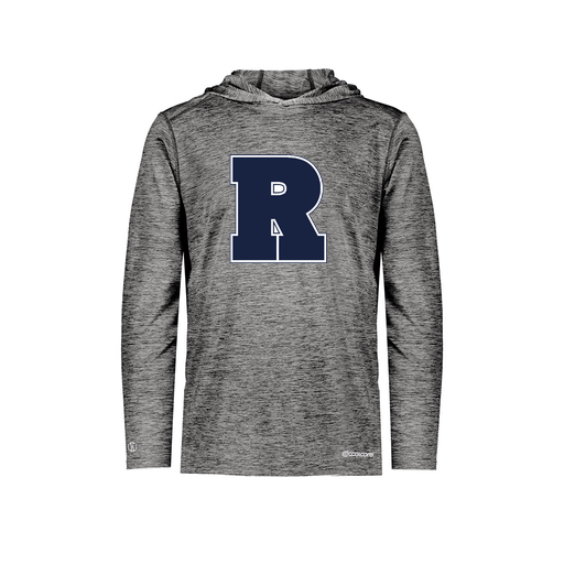 [FOLHCGBK-YS-LOGO2] Decker Youth Charge Hoodie (Youth S, Black, Logo 2)